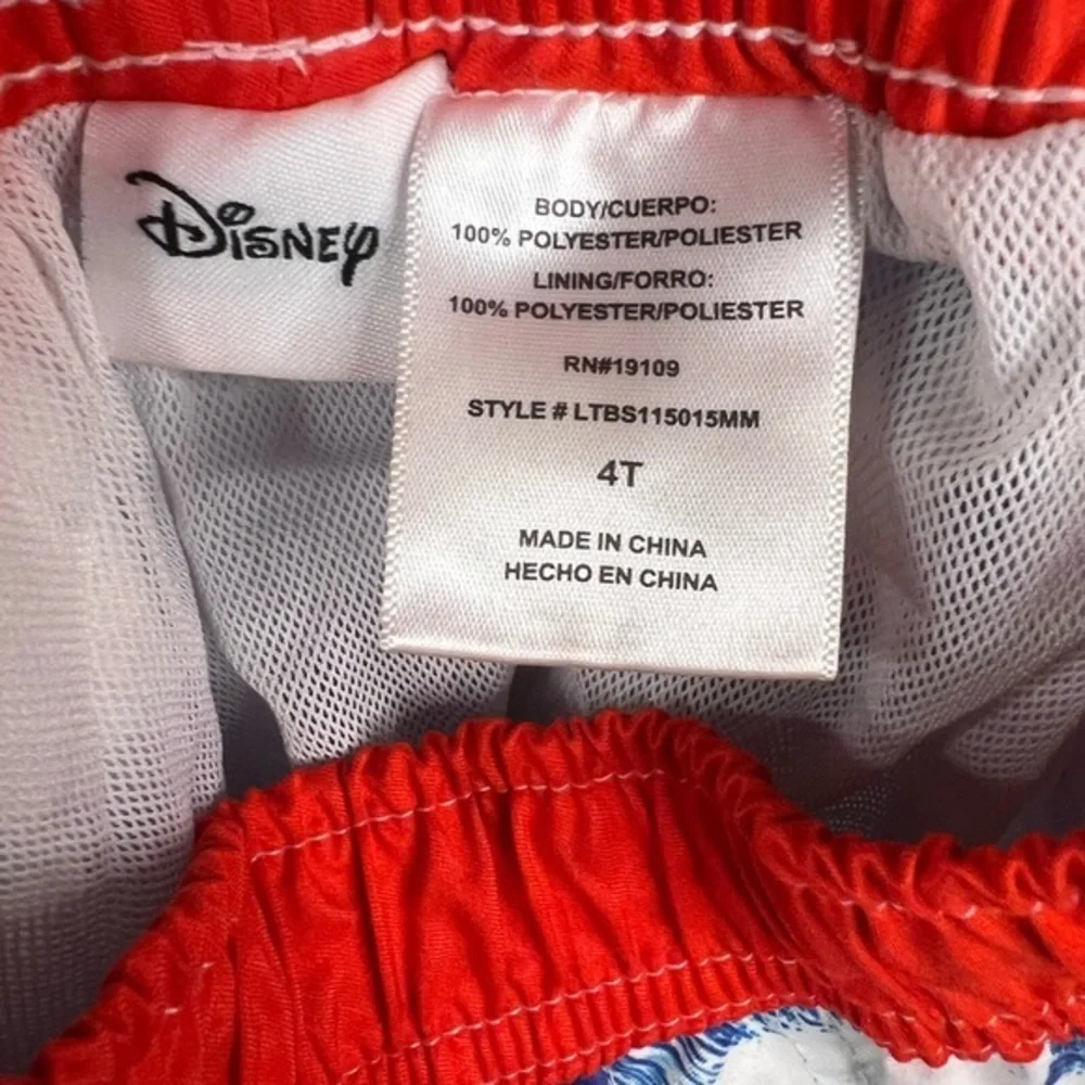Mickey Mouse Disney‎ boy swim trunk/ board shorts size 4t